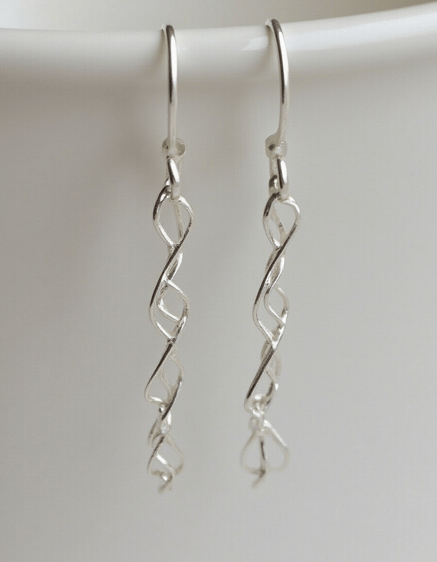 Alpine Snowline Drop Earrings